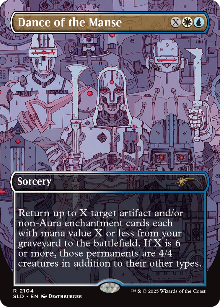 Dance of the Manse (Galaxy Foil) [Secret Lair Drop Series] | Black Swamp Games