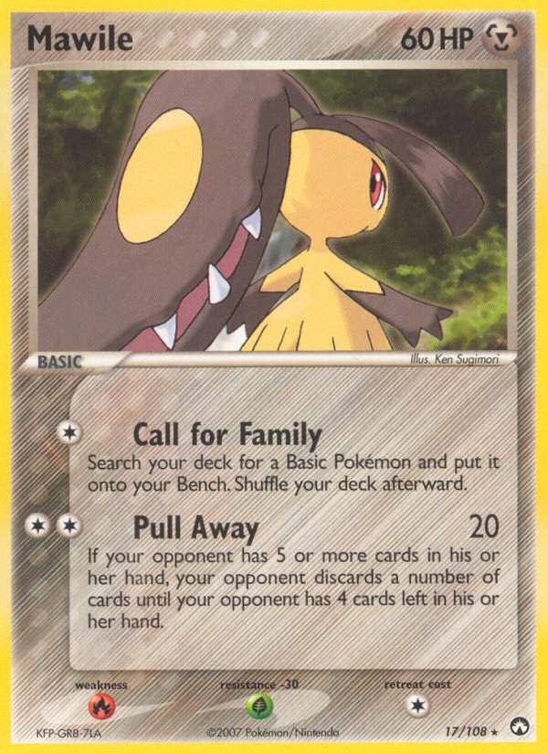 Mawile (17/108) [EX: Power Keepers] | Black Swamp Games