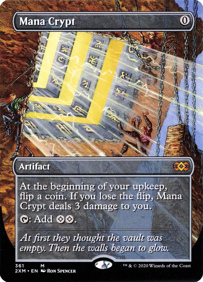 Mana Crypt (Toppers) [Double Masters] | Black Swamp Games