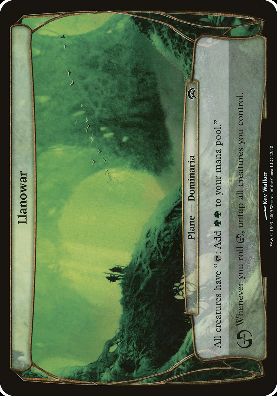 Llanowar (Planes) [Planechase Planes] | Black Swamp Games