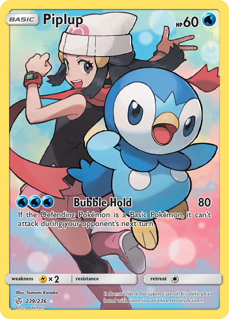 Piplup (239/236) [Sun & Moon: Cosmic Eclipse] | Black Swamp Games