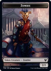 Zombie // Satyr Double-Sided Token [Theros Beyond Death Tokens] | Black Swamp Games