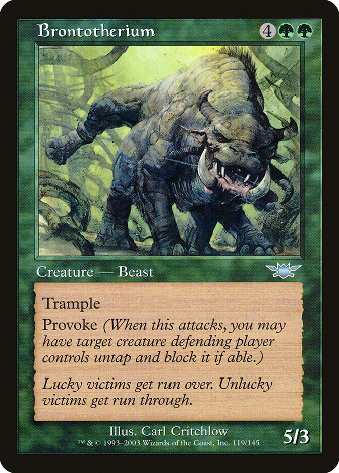 Brontotherium [Legions] | Black Swamp Games