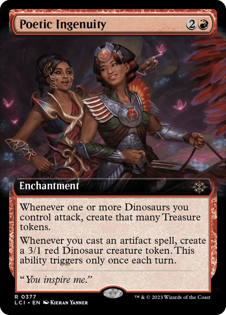 Poetic Ingenuity (Extended Art) [The Lost Caverns of Ixalan] | Black Swamp Games