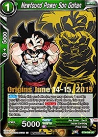 Newfound Power Son Gohan (Origins 2019) (BT4-048_PR) [Tournament Promotion Cards] | Black Swamp Games