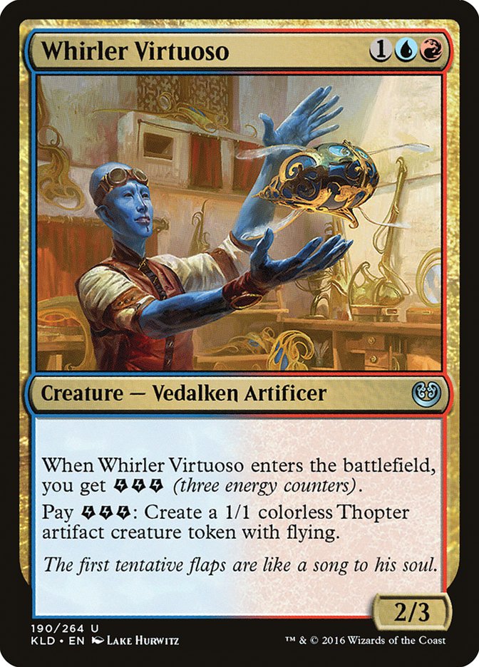 Whirler Virtuoso [Kaladesh] | Black Swamp Games