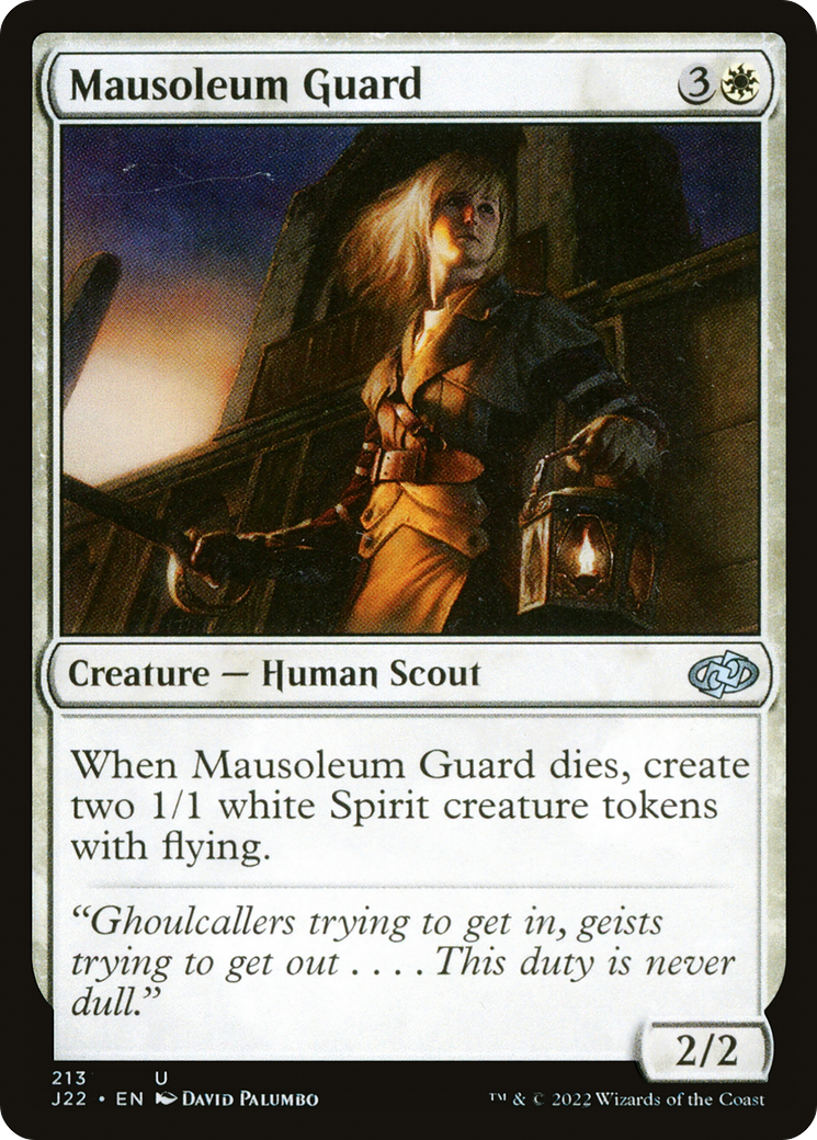 Mausoleum Guard [Jumpstart 2022] | Black Swamp Games