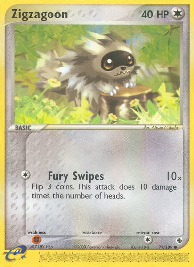 Zigzagoon (79/109) [EX: Ruby & Sapphire] | Black Swamp Games