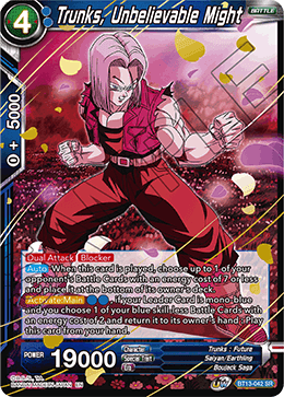 Trunks, Unbelievable Might (BT13-042) [Supreme Rivalry] | Black Swamp Games