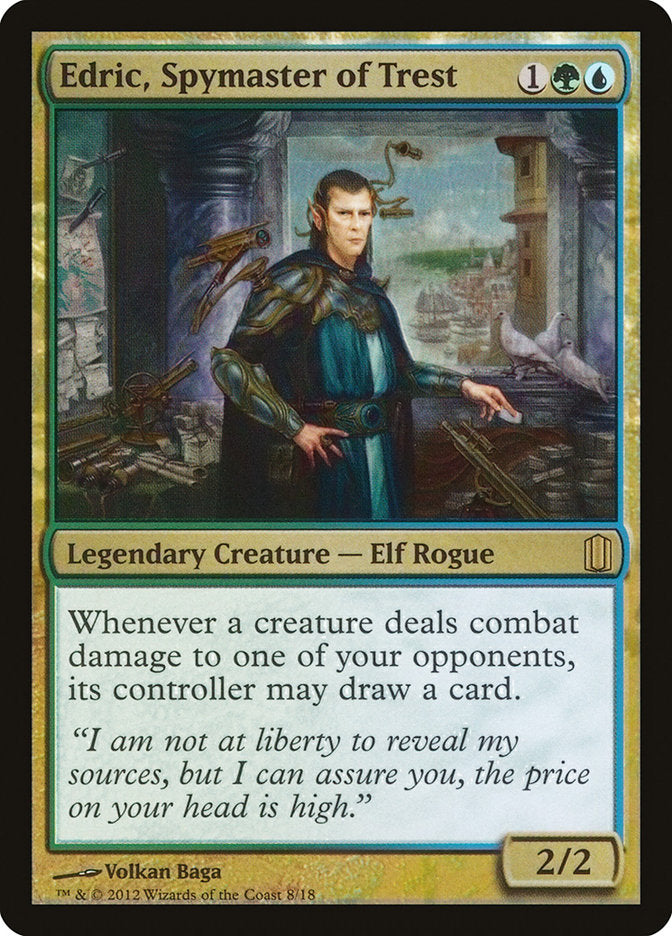 Edric, Spymaster of Trest [Commander's Arsenal] | Black Swamp Games