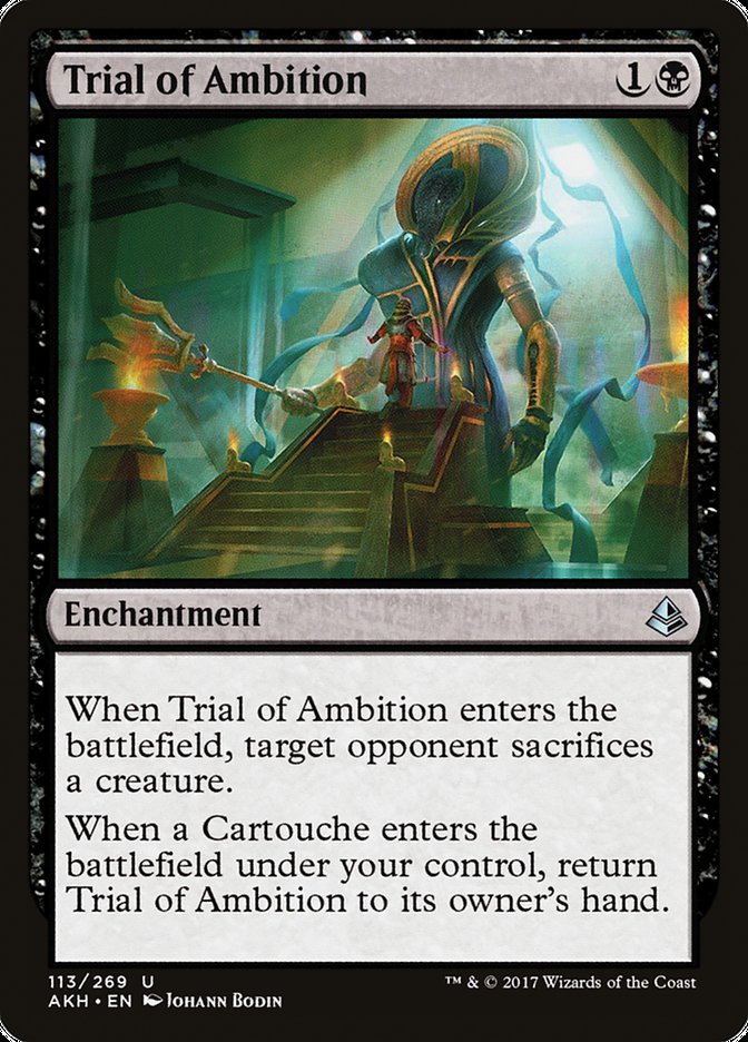 Trial of Ambition [Amonkhet] | Black Swamp Games