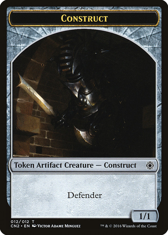 Construct Token [Conspiracy: Take the Crown Tokens] | Black Swamp Games