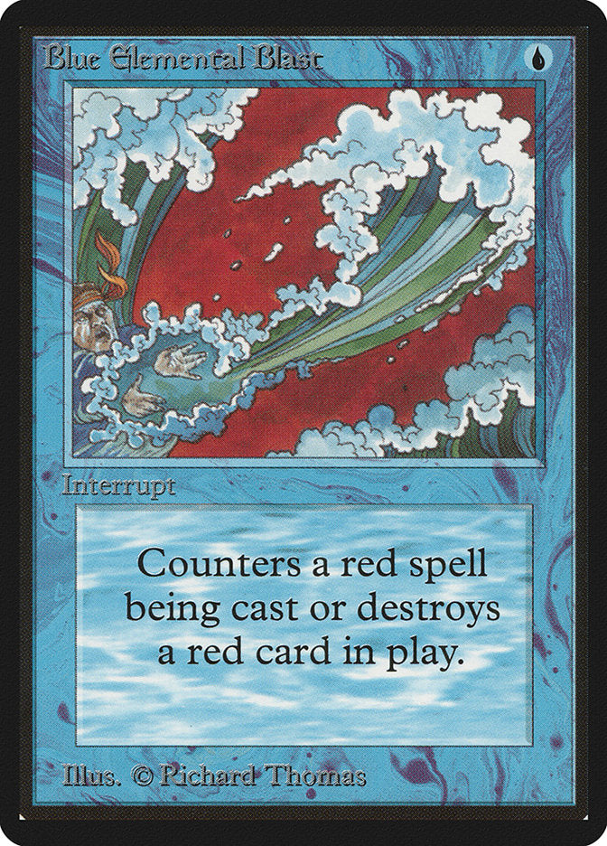 Blue Elemental Blast [Beta Edition] | Black Swamp Games