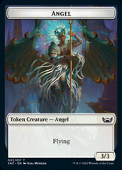 Cat // Angel Double-Sided Token [Streets of New Capenna Tokens] | Black Swamp Games