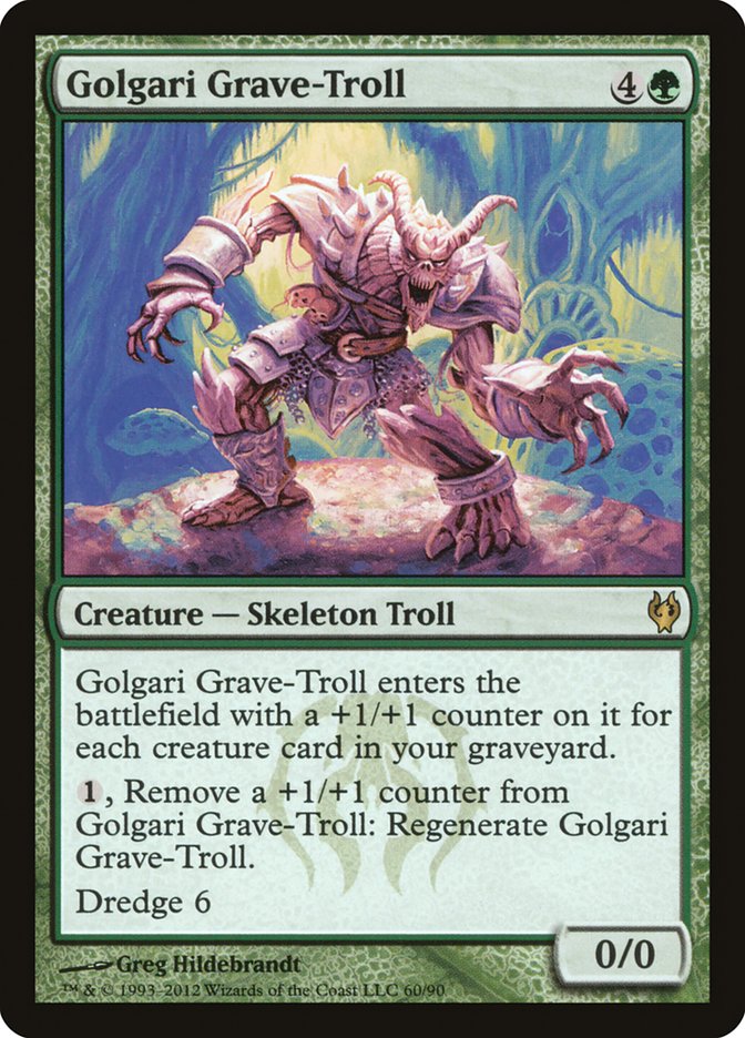 Golgari Grave-Troll [Duel Decks: Izzet vs. Golgari] | Black Swamp Games