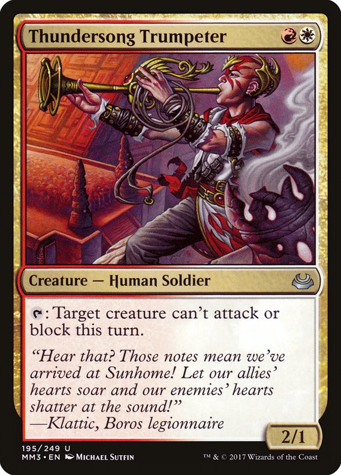 Thundersong Trumpeter [Modern Masters 2017] | Black Swamp Games