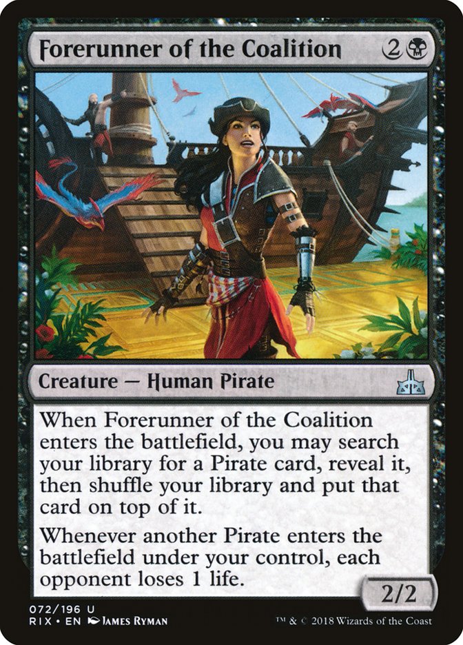 Forerunner of the Coalition [Rivals of Ixalan] | Black Swamp Games