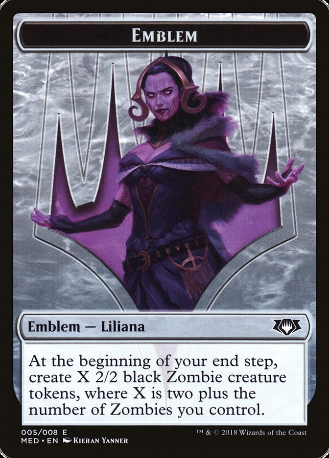 Liliana, the Last Hope Emblem [Mythic Edition Tokens] | Black Swamp Games