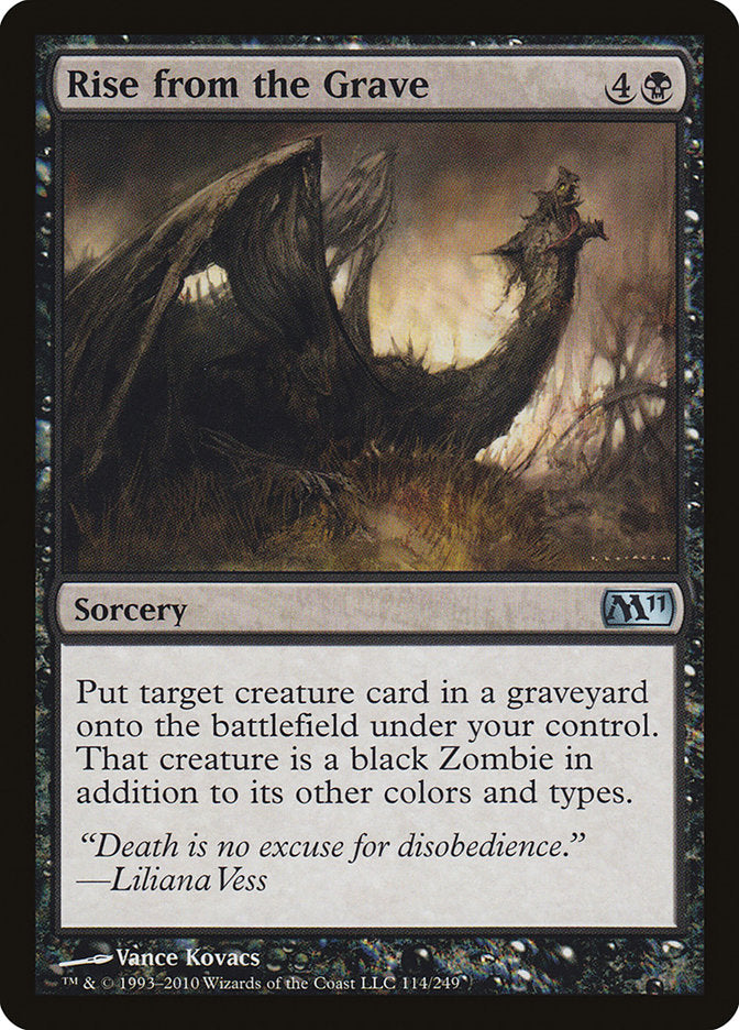 Rise from the Grave [Magic 2011] | Black Swamp Games