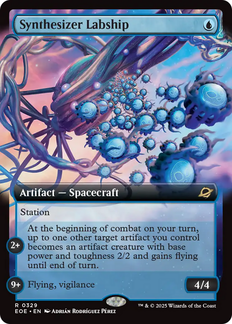 Synthesizer Labship (Extended Art) [Edge of Eternities] | Black Swamp Games