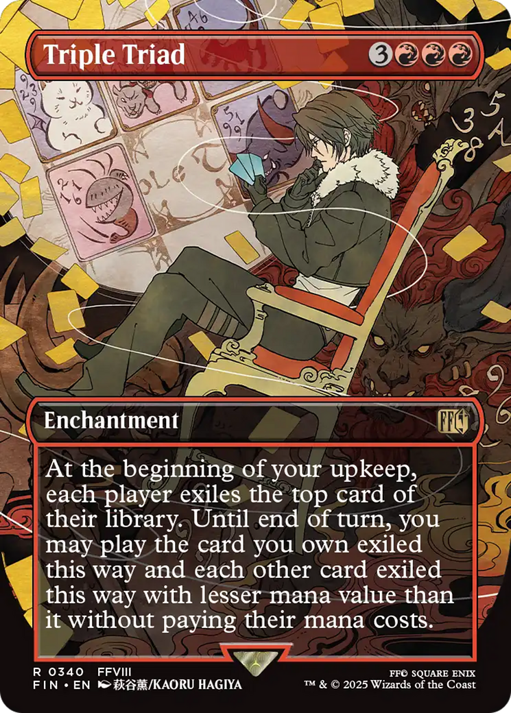 Triple Triad (Borderless) [FINAL FANTASY] | Black Swamp Games