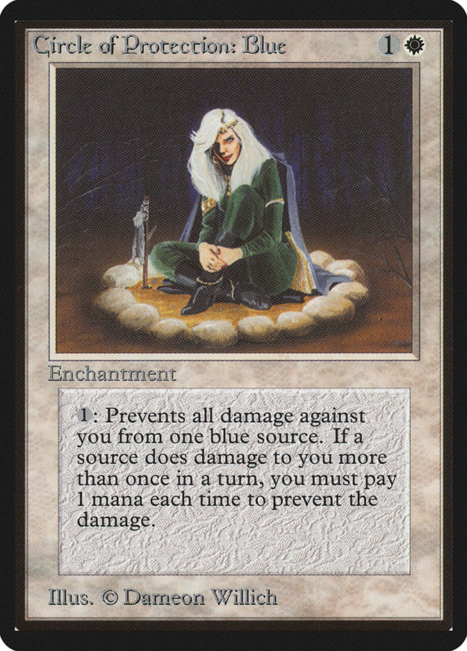 Circle of Protection: Blue [Beta Edition] | Black Swamp Games