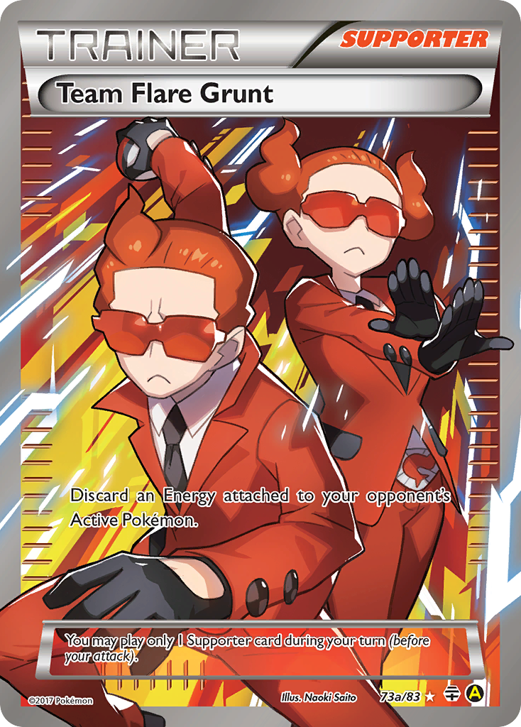 Team Flare Grunt (73a/83) [Alternate Art Promos] | Black Swamp Games