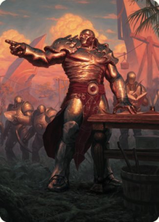 Karn, Living Legacy Art Card 1 [Dominaria United Art Series] | Black Swamp Games