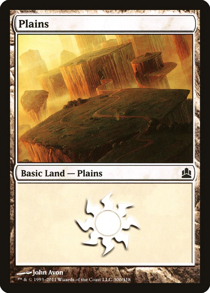 Plains (300) [Commander 2011] | Black Swamp Games