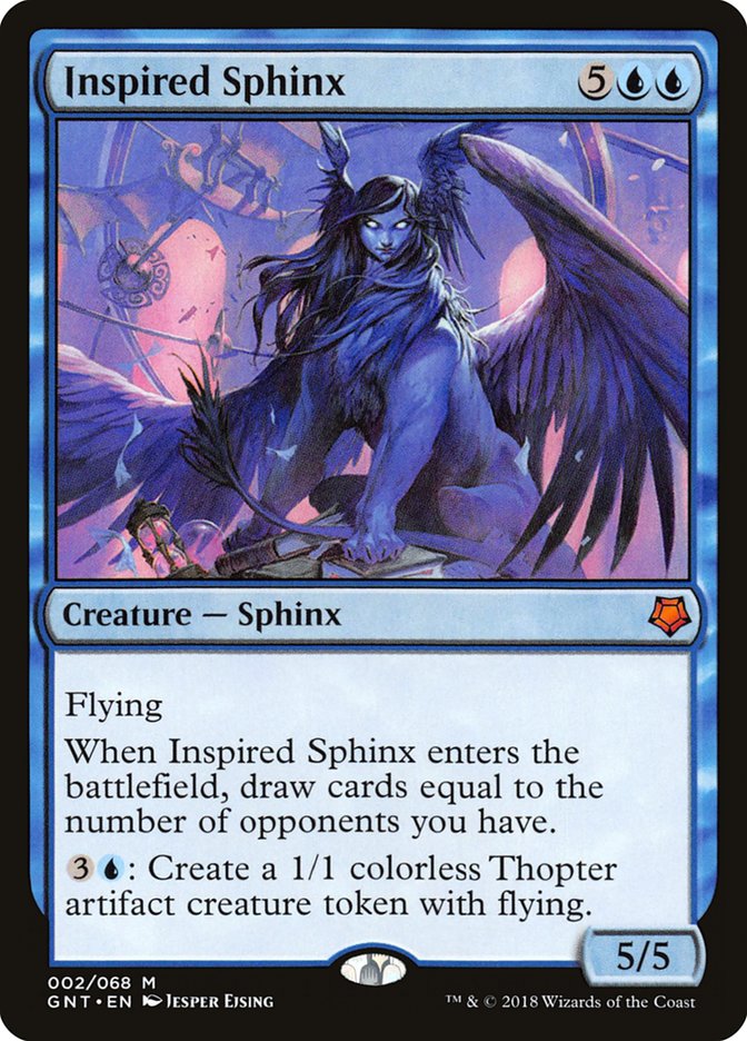 Inspired Sphinx [Game Night 2018] | Black Swamp Games