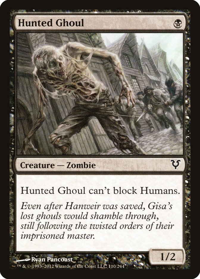 Hunted Ghoul [Avacyn Restored] | Black Swamp Games