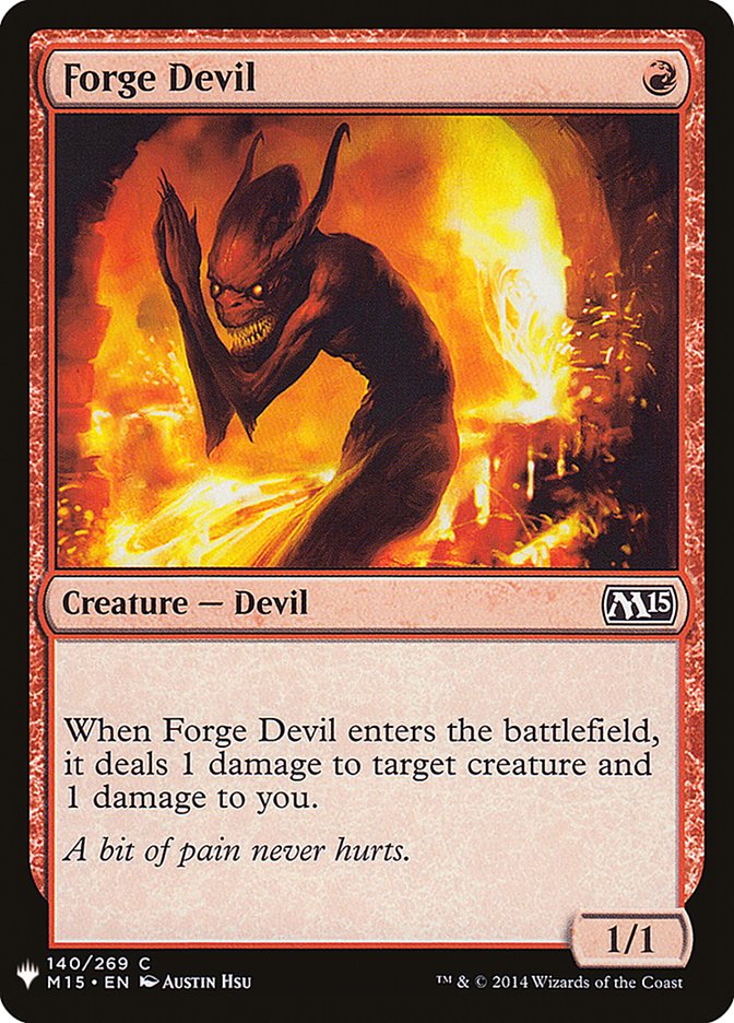 Forge Devil [Mystery Booster] | Black Swamp Games