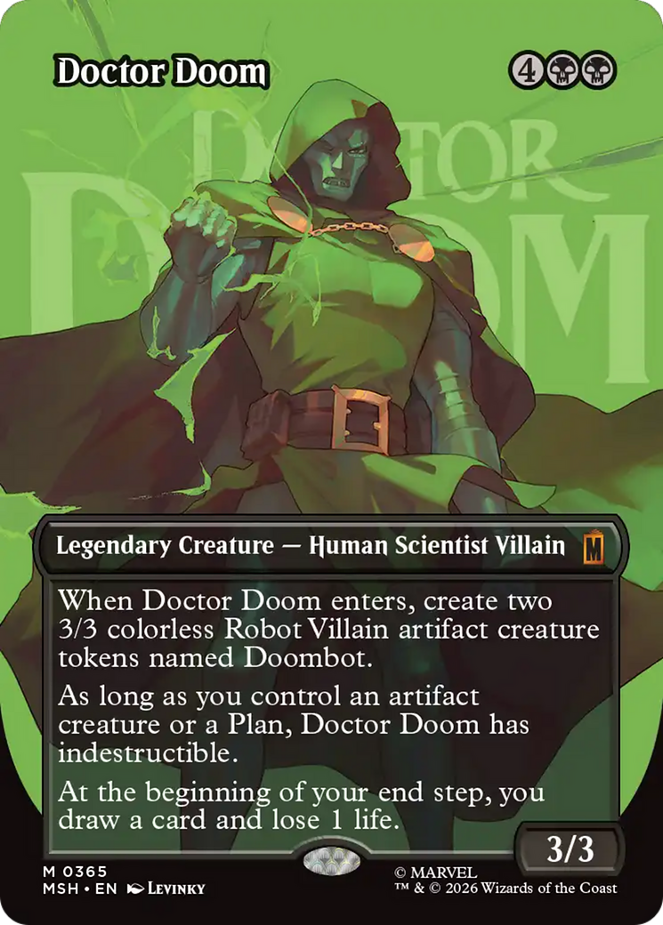 Doctor Doom (Borderless) (365) [Marvel Super Heroes] | Black Swamp Games