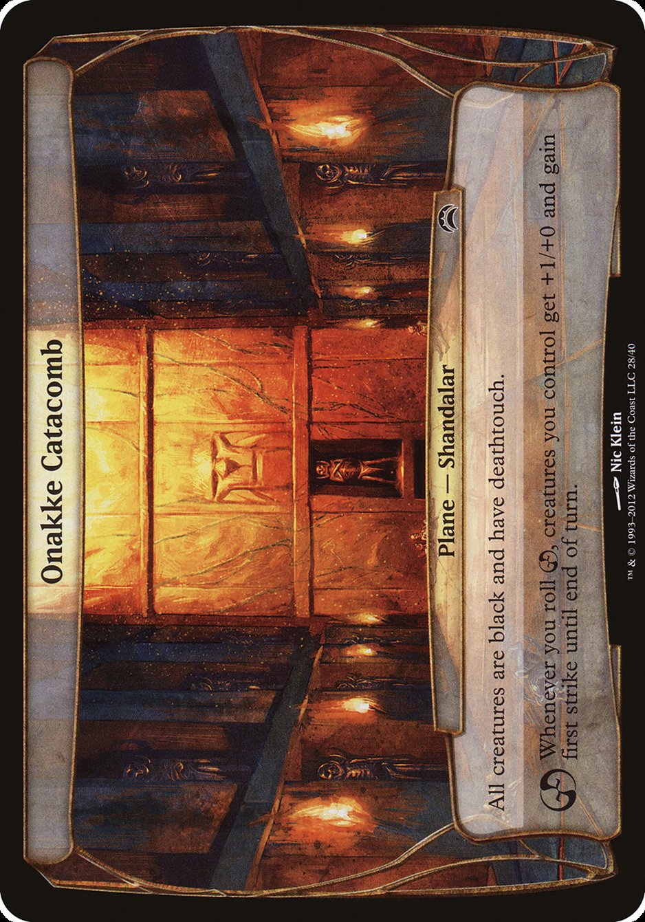 Onakke Catacomb (Planes) [Planechase 2012 Planes] | Black Swamp Games