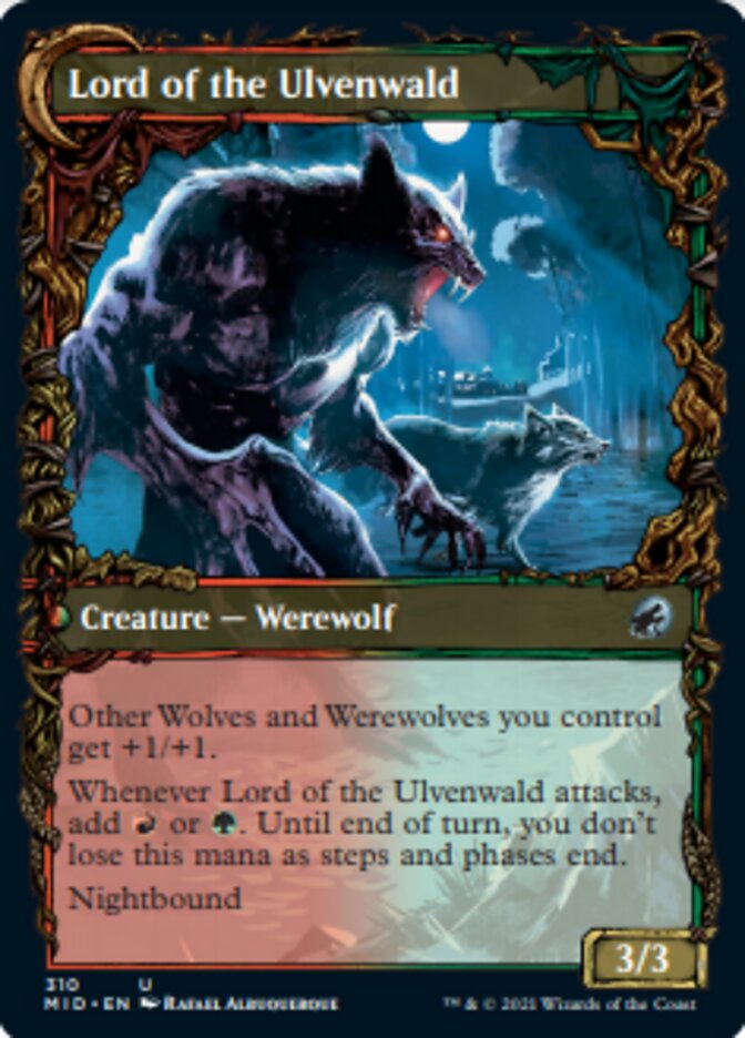 Kessig Naturalist // Lord of the Ulvenwald (Showcase Equinox) [Innistrad: Midnight Hunt] | Black Swamp Games