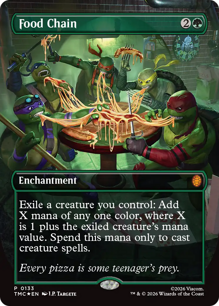 Food Chain (Borderless) [Teenage Mutant Ninja Turtles Commander] | Black Swamp Games