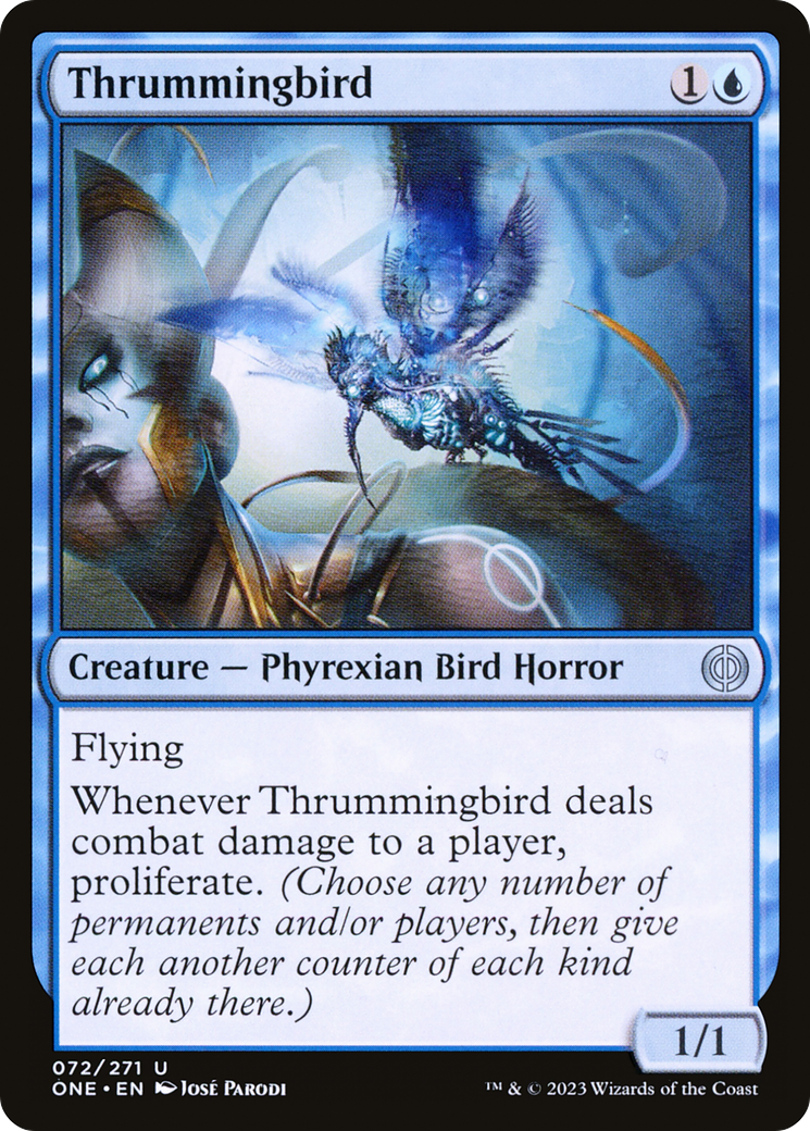 Thrummingbird [Phyrexia: All Will Be One] | Black Swamp Games