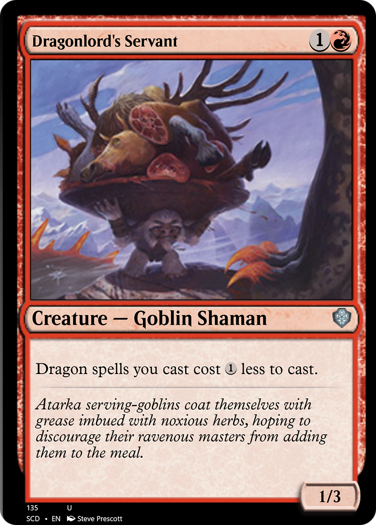 Dragonlord's Servant [Starter Commander Decks] | Black Swamp Games
