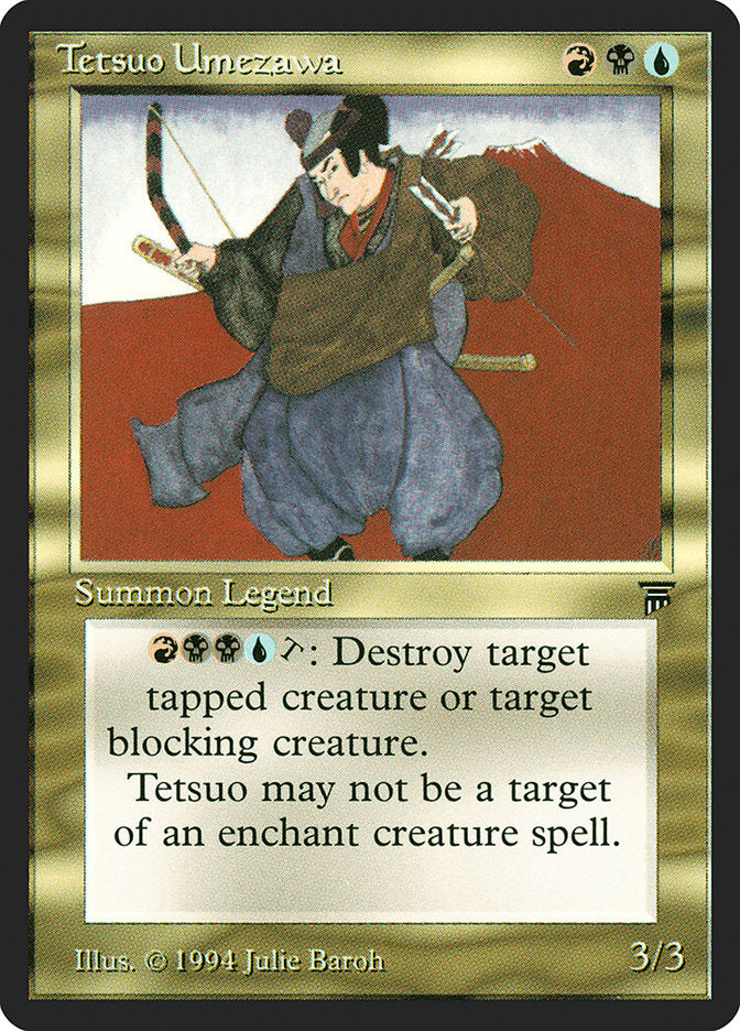 Tetsuo Umezawa [Legends] | Black Swamp Games