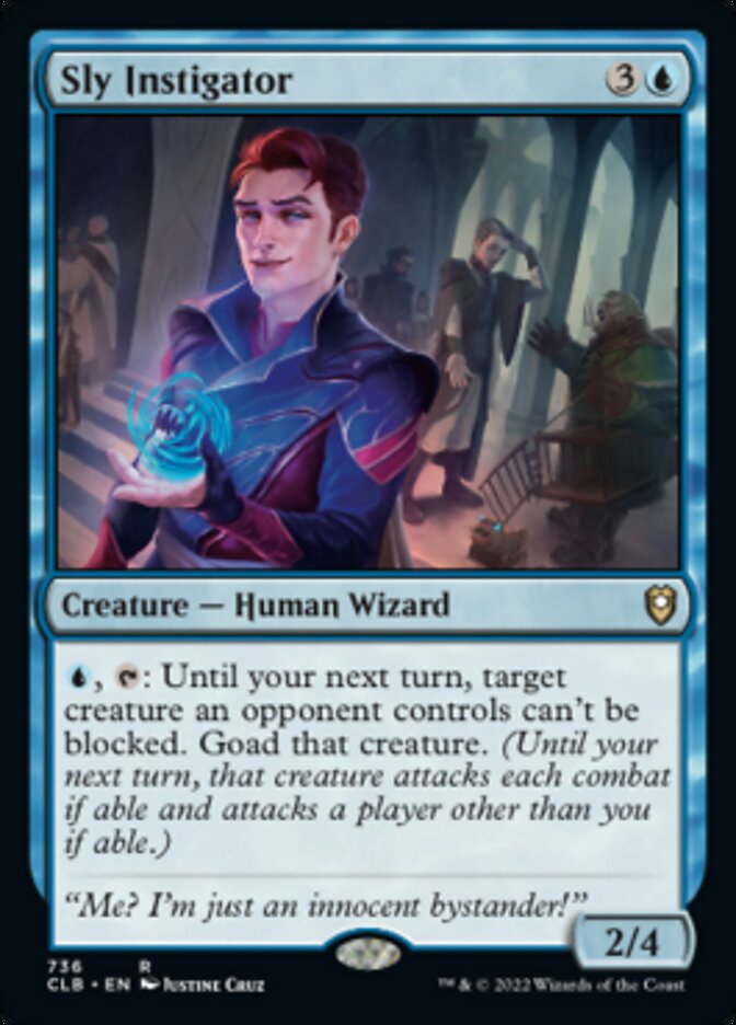 Sly Instigator [Commander Legends: Battle for Baldur's Gate] | Black Swamp Games