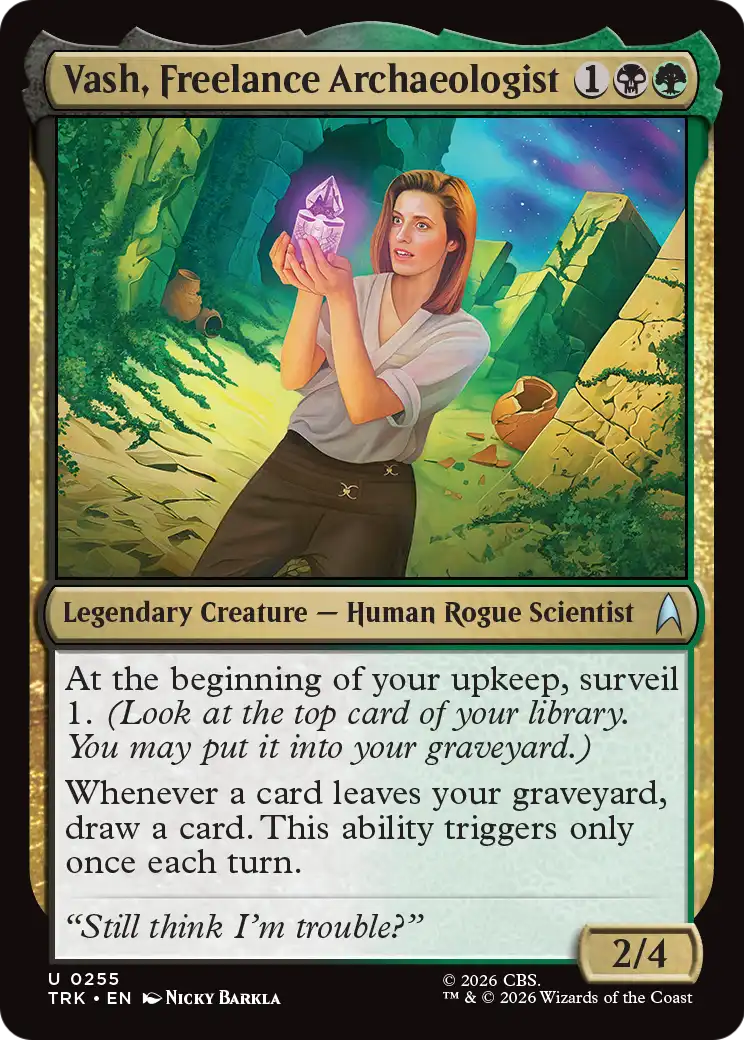 Vash, Freelance Archaeologist [Star Trek] | Black Swamp Games