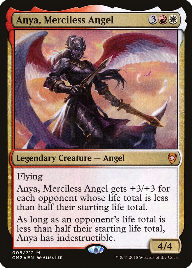 Anya, Merciless Angel [Commander Anthology Volume II] | Black Swamp Games
