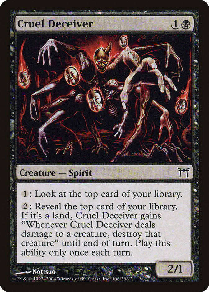 Cruel Deceiver [Champions of Kamigawa] | Black Swamp Games