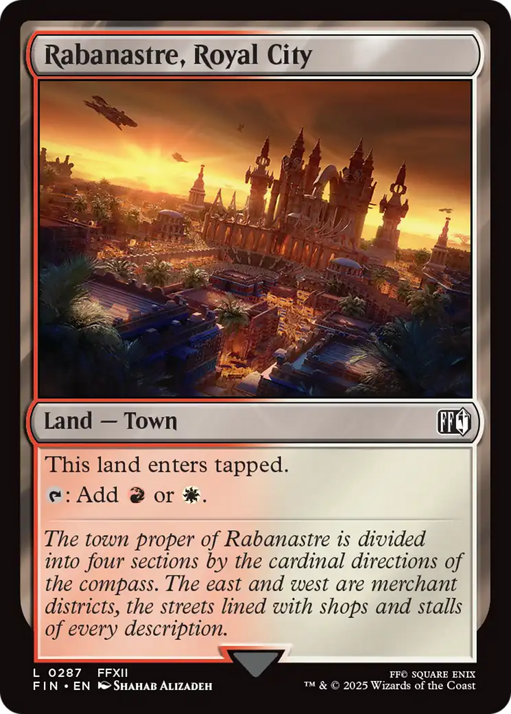 Rabanastre, Royal City [FINAL FANTASY] | Black Swamp Games
