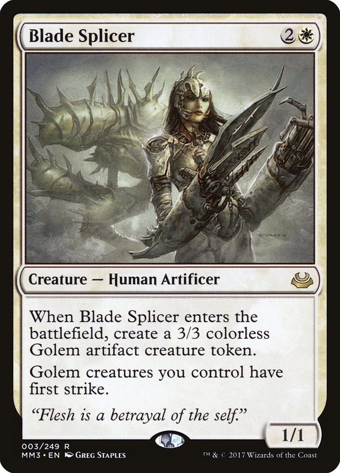 Blade Splicer [Modern Masters 2017] | Black Swamp Games
