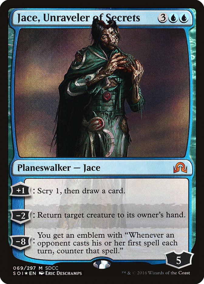 Jace, Unraveler of Secrets [San Diego Comic-Con 2016] | Black Swamp Games