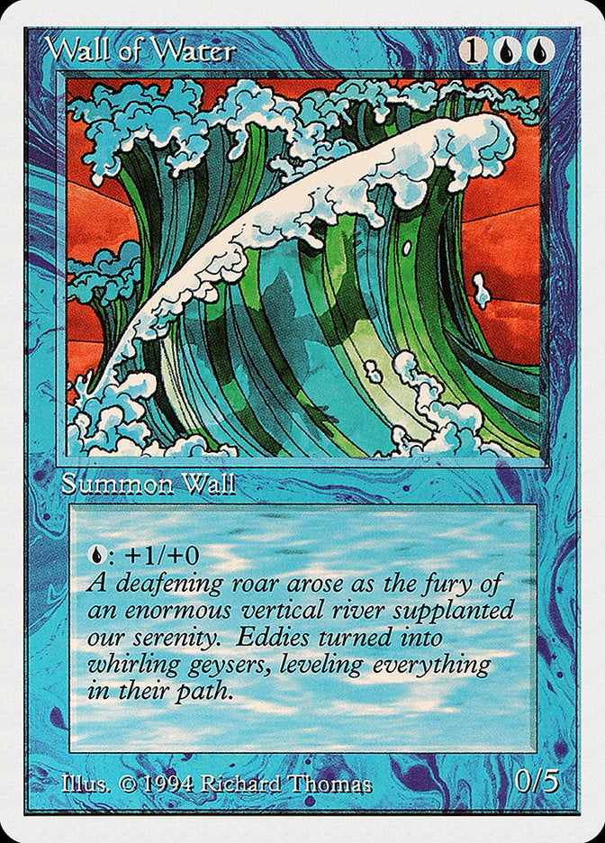 Wall of Water [Summer Magic / Edgar] | Black Swamp Games
