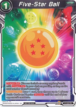 Five-Star Ball (P-102) [Promotion Cards] | Black Swamp Games