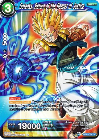 Gotenks, Return of the Reaper of Justice (BT11-056) [Vermilion Bloodline 2nd Edition] | Black Swamp Games
