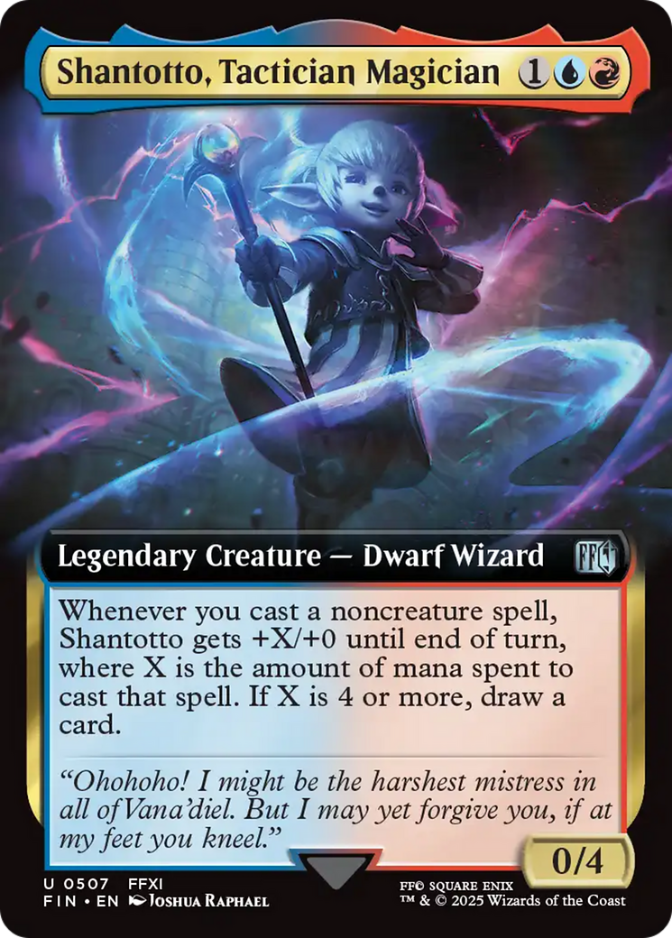 Shantotto, Tactician Magician (Extended Art) [FINAL FANTASY] | Black Swamp Games